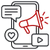 Social Media Growth Icon
