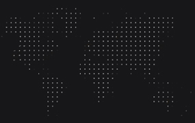 World map with office locations