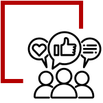 Icon for Community Engagement & Moderation