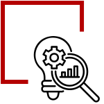 Icon for Custom Reporting & Analytics