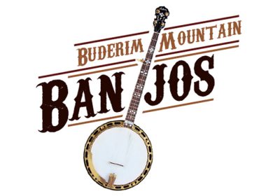 logo design buderim mountain banjos