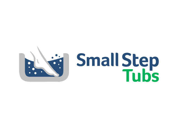 logo design small step tubs