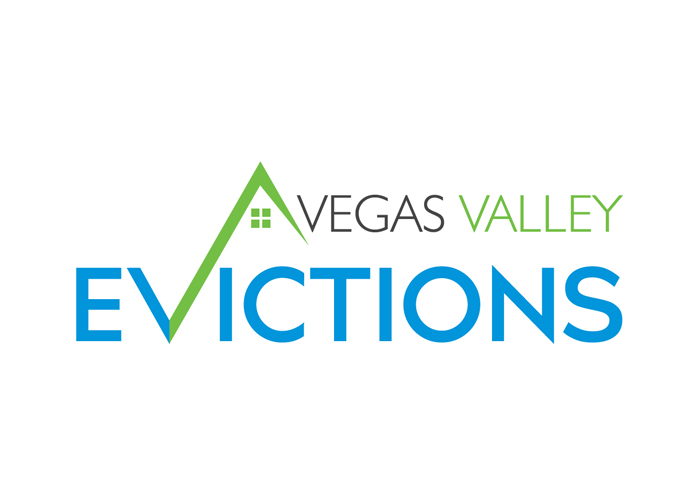 logo design vegas valley evictions