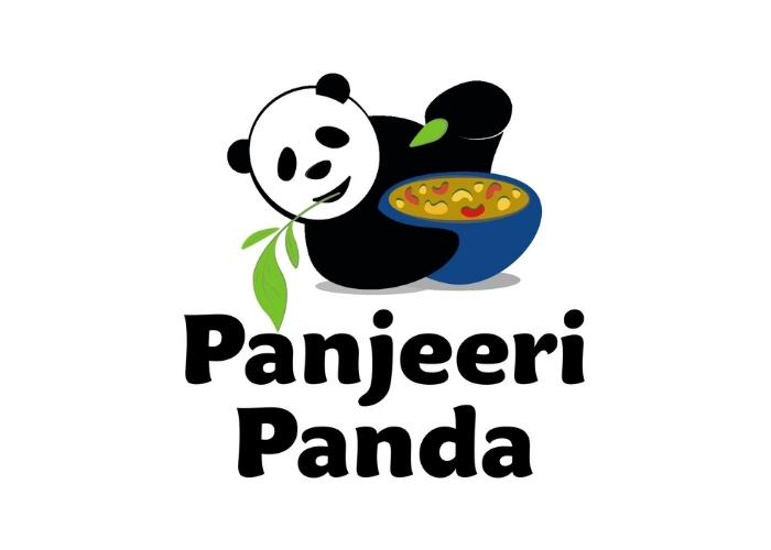logo design for food store panjeeripanda