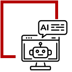 ai driven data powered icon ai driven data powered icon